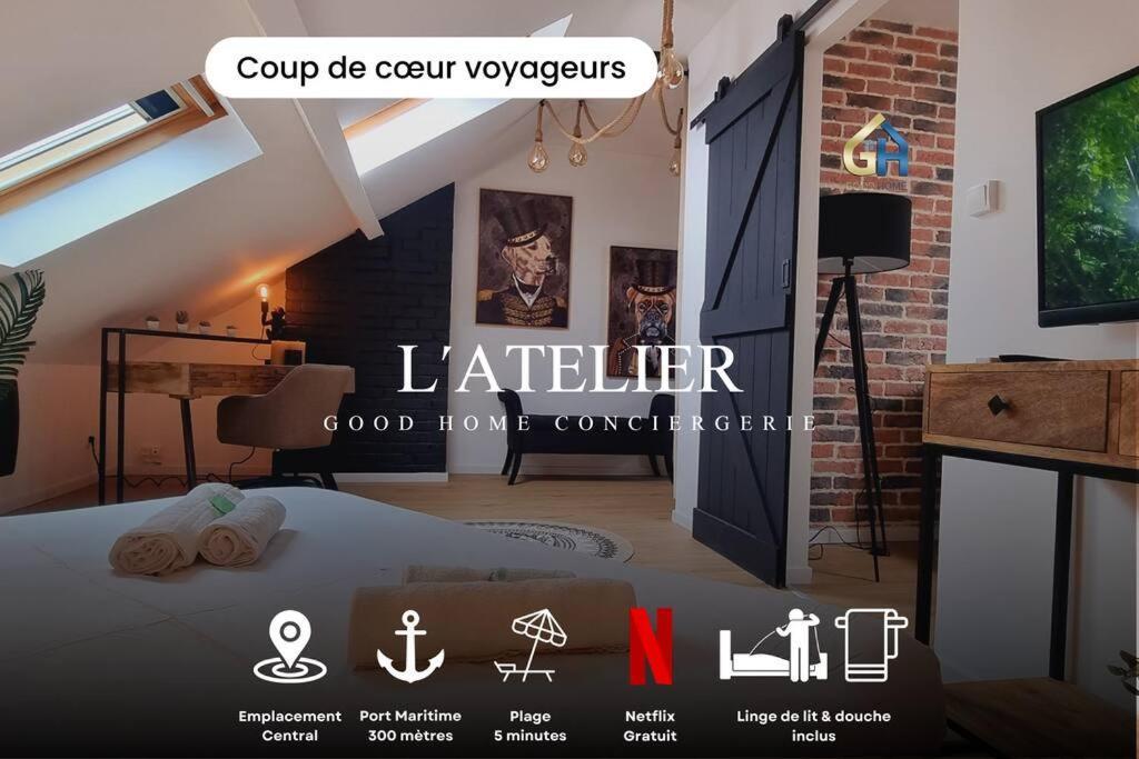 Apartament L'Atelier - Au Pied Des Quais Dunkierka Zewnętrze zdjęcie